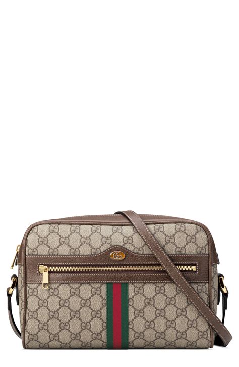 gucci gg supreme crossbody bag women stores|gg supreme canvas shoulder bag.